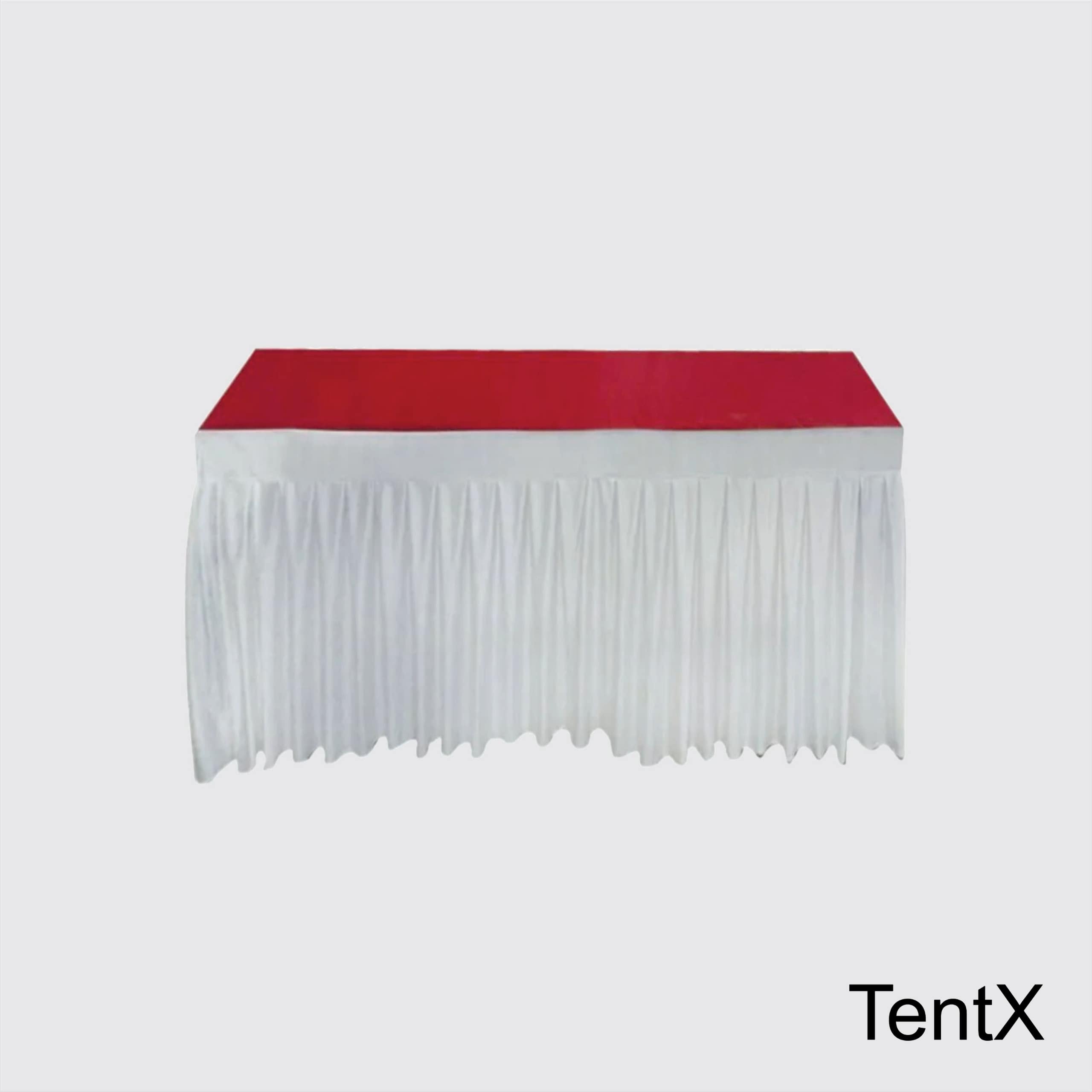 Rectangle Table (4x2) Pack Of 2 With Cover - Image 2