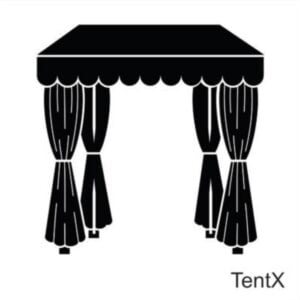 225sqft Tent Ideal For 25 People With Light & Carpet